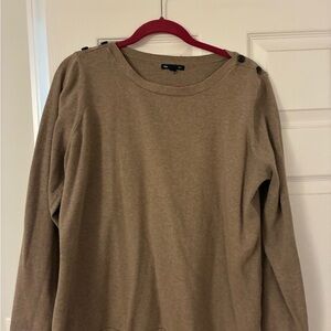 GAP Women’s Brown Crewneck Sweater